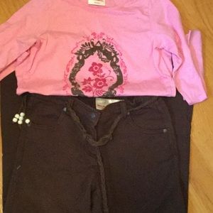 Hanna Andersson Girls Outfit 130